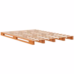 Ajoutez une touche moderne à votre chambre à coucher avec ce lit palette en bois classique ! Il apportera une touche pratique ...