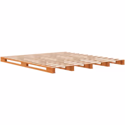 Ajoutez une touche moderne à votre chambre à coucher avec ce lit palette en bois classique ! Il apportera une touche pratique ...