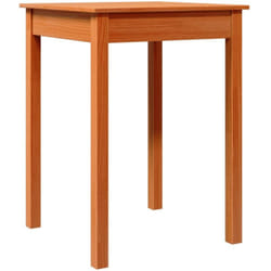 Vidaxl - Table à manger cire marron 55x55x75 cm bois massif de pin