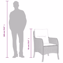 VidaXL 3211880 ensemble de meubles de jardin - Vue supplémentaire 8