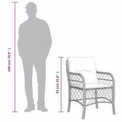 VidaXL 3212048 ensemble de meubles de jardin - Vue supplémentaire 8