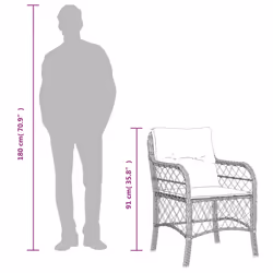 VidaXL 3212074 ensemble de meubles de jardin - Vue supplémentaire 8