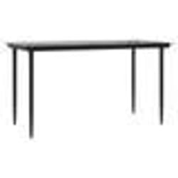 vidaXL Ensemble à manger de jardin coussins 5 pcs mélange beige rotin