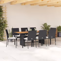 Cet ensemble de salle à manger de jardin est un excellent choix pour les repas en plein air ou pour vous détendre dans le jar ...