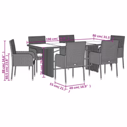 VidaXL 3213508 ensemble de meubles de jardin - Vue supplémentaire 7