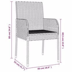 VidaXL 3213508 ensemble de meubles de jardin - Vue supplémentaire 8