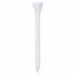 vidaXL Tee de golf 1000 pcs blanc 83 mm bambou