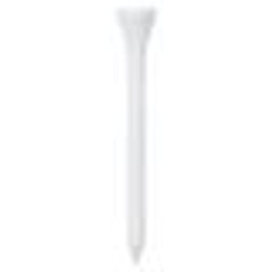 vidaXL Tee de golf 1000 pcs blanc 83 mm bambou