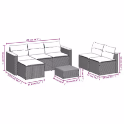 VidaXL 3213537 ensemble de meubles de jardin - Vue supplémentaire 7