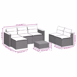 VidaXL 3213538 ensemble de meubles de jardin - Vue supplémentaire 7