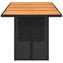 VidaXL 365600 table de jardin Noir - Vue supplémentaire 5