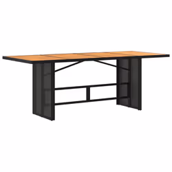 VidaXL 365600 table de jardin Noir - Vue supplémentaire 6