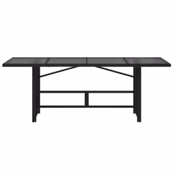 VidaXL 365602 table de jardin Noir - Vue supplémentaire 4