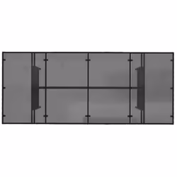 VidaXL 365602 table de jardin Noir - Vue supplémentaire 7