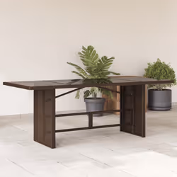 VidaXL 365603 table de jardin Marron