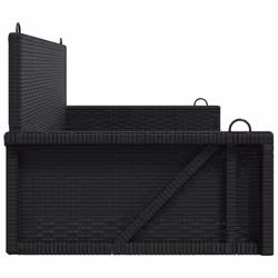 VidaXL 365625 banc de jardin Rotin, Acier - Vue supplémentaire 5
