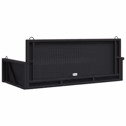 VidaXL 365625 banc de jardin Rotin, Acier - Vue supplémentaire 6