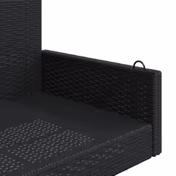 VidaXL 365625 banc de jardin Rotin, Acier - Vue supplémentaire 7