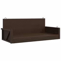 VidaXL 365626, Marron, Rotin, Acier, 110 kg, Adultes et enfants