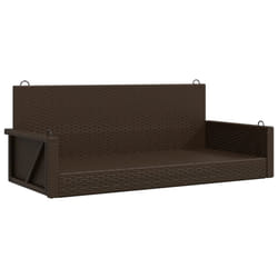 VidaXL 365626 banc de jardin Rotin, Acier