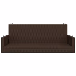 VidaXL 365626 banc de jardin Rotin, Acier - Vue supplémentaire 4