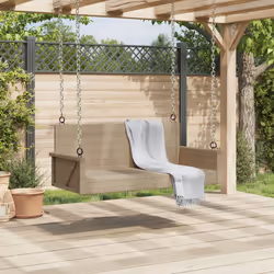 VidaXL 365628 banc de jardin Rotin, Acier