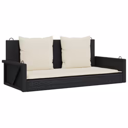 VidaXL 365629, Crème, Rotin, Acier, 110 kg, Adultes et enfants, 3 cm, 110 cm