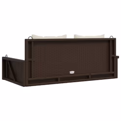 VidaXL 365630 banc de jardin Rotin, Acier - Vue supplémentaire 6