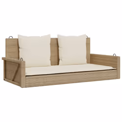 VidaXL 365632, Crème, Rotin, Acier, 110 kg, Adultes et enfants, 3 cm, 110 cm