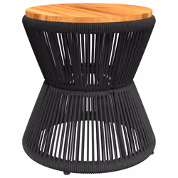 VidaXL 365637 table de jardin Noir - Vue supplémentaire 5