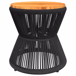VidaXL 365637 table de jardin Noir - Vue supplémentaire 6