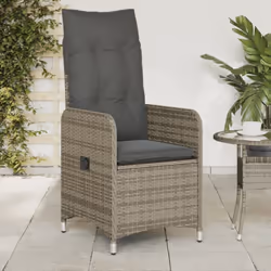 Détendez-vous et profitez de l'extérieur dans ces confortables chaises de jardin inclinables ! Matériau durable : la résine t ...