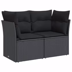 VidaXL 365963, 2 siège(s), Noir, 110 kg, 1240 mm, 620 mm, 690 mm