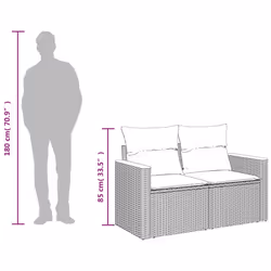 VidaXL 365977 Canapé de patio - Vue supplémentaire 8