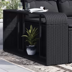 Ces étagères de rangement en résine tressée sont un supplément idéal à votre piscine, spa, jardin et tout autre espace de vie ...