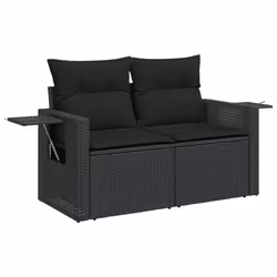 VidaXL 365990, 2 siège(s), Noir, 110 kg, 1240 mm, 620 mm, 690 mm