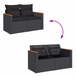 VidaXL 365993 Canapé de patio - Vue supplémentaire 7