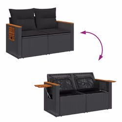 VidaXL 365994 Canapé de patio - Vue supplémentaire 8