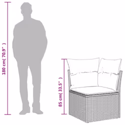 VidaXL 365997 Canapé de patio - Vue supplémentaire 8