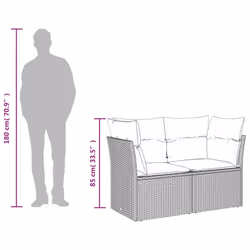 VidaXL 365998 Canapé de patio - Vue supplémentaire 8