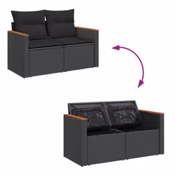 VidaXL 366008 Canapé de patio - Vue supplémentaire 7