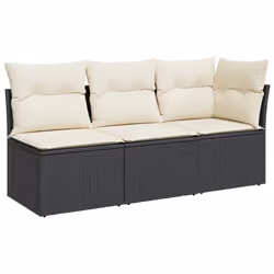 VidaXL 366014, 3 siège(s), Crème, 110 kg, 1720 mm, 620 mm, 690 mm