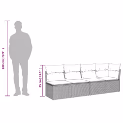 VidaXL 366053 Canapé de patio - Vue supplémentaire 8