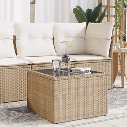 VidaXL 366058 table de jardin Beige