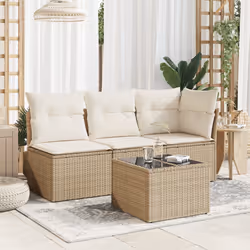 VidaXL 366058 table de jardin Beige