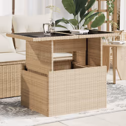 VidaXL 366059 table de jardin Beige