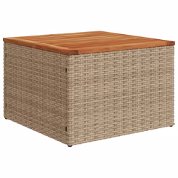 VidaXL 366064 table de jardin Beige, Marron - Vue supplémentaire 6