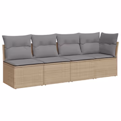VidaXL 366088, 4 siège(s), Gris clair, 110 kg, 2270 mm, 620 mm, 690 mm