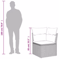 VidaXL 366113 Canapé de patio - Vue supplémentaire 8