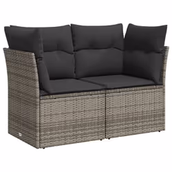 VidaXL 366114, 2 siège(s), Gris foncé, 110 kg, 1240 mm, 620 mm, 690 mm